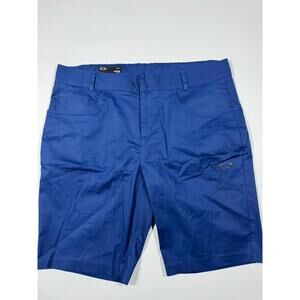 Oakley Regulator Fit Blue Golf Shorts Mens 36 Performance Stretch